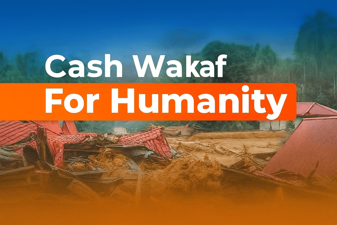 Cash Wakaf For Humanity Sumatra